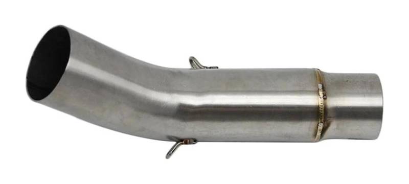 Motorrad Auspuff Mittleres Für Suz&uki GSR 750 GSX-S750 2015-2022 Motorradauspuff Schalldämpfer Mittleres Verbindungsrohr Verbinden Slip On Motorrad-Endschalldämpfer von NIKISO