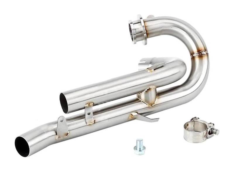Motorrad Auspuff Mittleres Für T&riumph Für Street Für Scrambler 2017-2021 Für Scrambler 900 2022 2023 Slip-on-Motorradauspuff Escape Mid Link Pipe Schalldämpfer von NIKISO