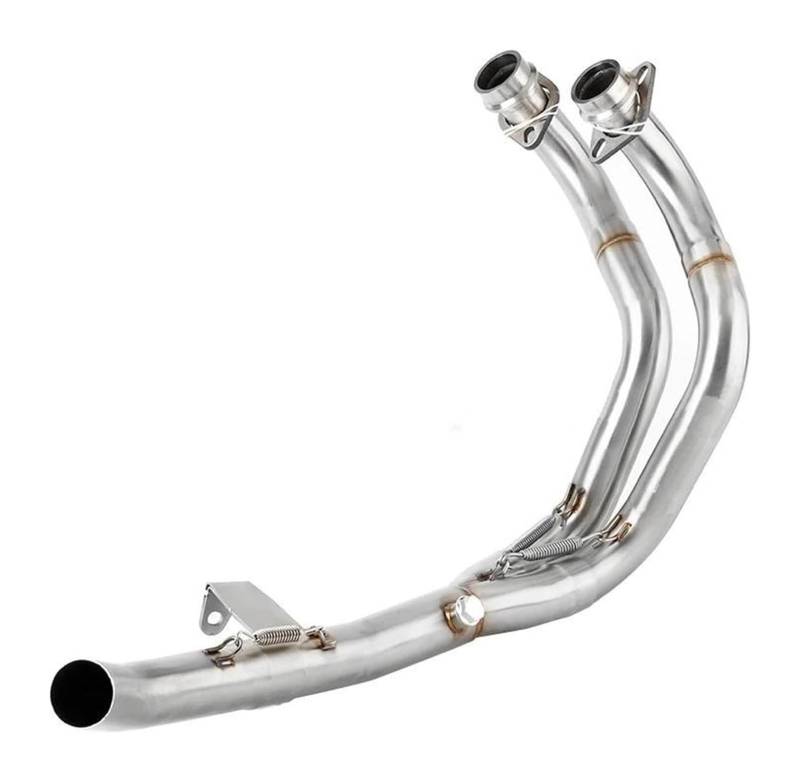 Motorrad Auspuff Mittleres Für Y&amaha Für Tenere 700 XTZ 690 700 T7 T700 2021-2024 Schalldämpfer Motorradauspuff Escape Header Link Pipe Slip-On von NIKISO