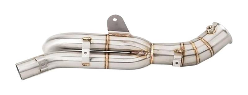 Motorrad Auspuff Mittleres Für Y&amaha R1 YZF-R1 YZF R1 2009-2014 Motorradauspuff Endschalldämpfer Motorrad Escape Link Pipe Schalldämpfer von NIKISO