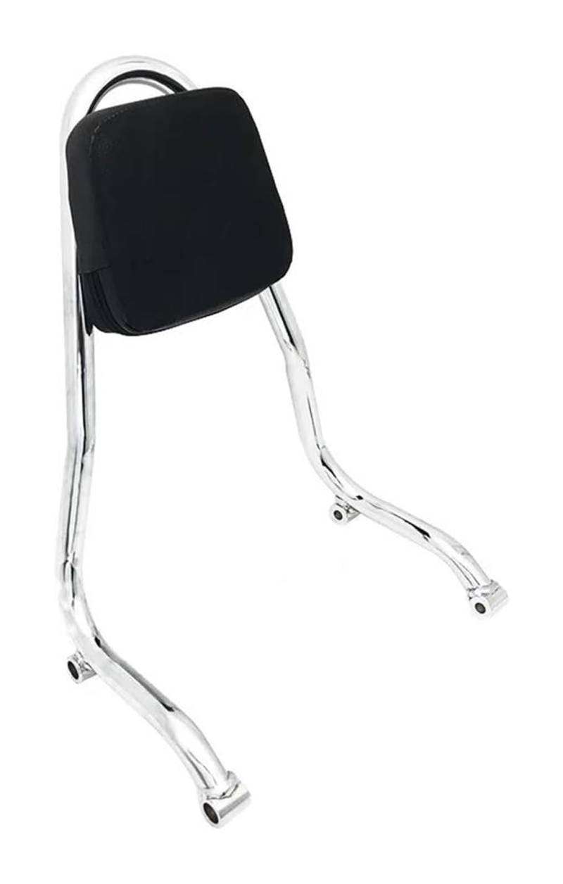 Motorrad Heckgepäck Für B&MW R18 2020 2021 Motorrad-Heckträger Frachtgepäckträger Beifahrer-Haltegriff Rückenlehne Schwarz Chrom(Chrom) von NIKISO