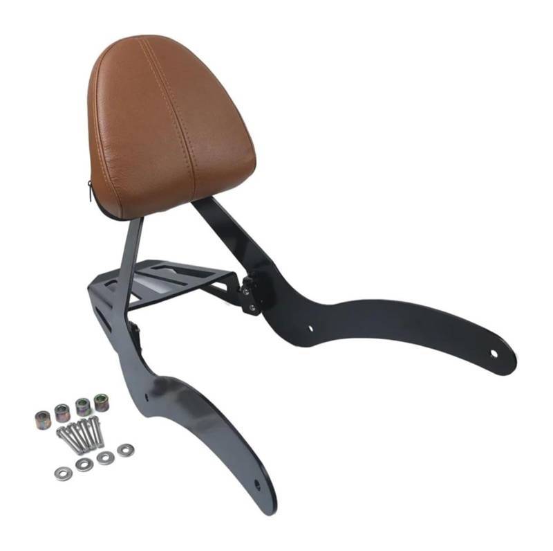 Motorrad Heckgepäck Für Indian Für Scout Für Scout Für Sixty 2015-2023 Motorrad Passagier Rückenlehne Sissy Bar Mit Abnehmbarem Gepäck Rack(Style 1) von NIKISO