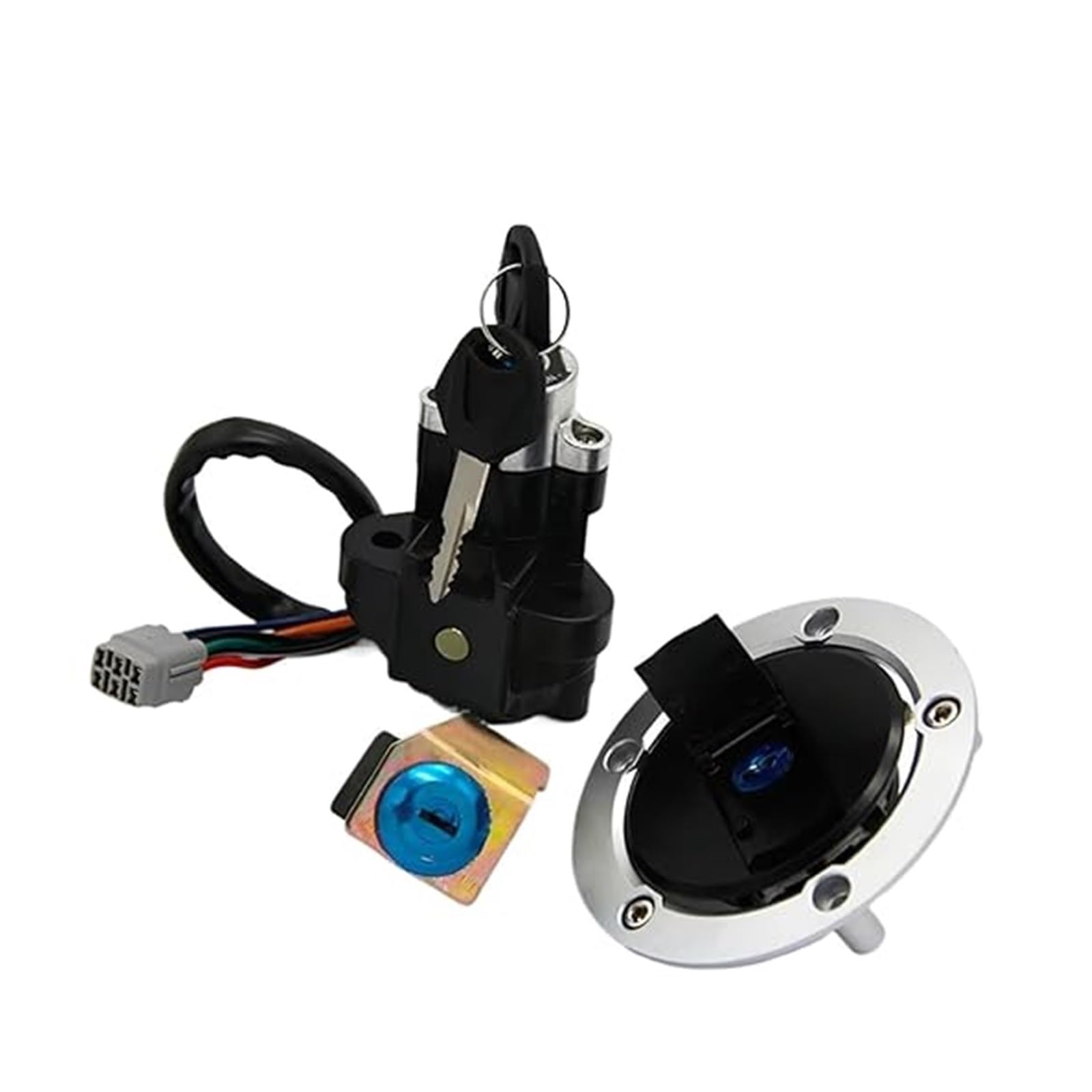 Zündschloss Für Suz&uki Für GSF1250 Für Bandit 2007-2011 Für GSF1250S Für Bandit S 2007-2011 Motorrad-Zündschalter-Sitz-Tankdeckel-Kit Zündschloss Für Suz&uki Für GSF1250 Für Bandit 2007-2011 Für GSF1250S Für Bandit S 2007-2011 Motorrad-Zündschalter-Sitz-Tankdeckel-Kit von NIKISO