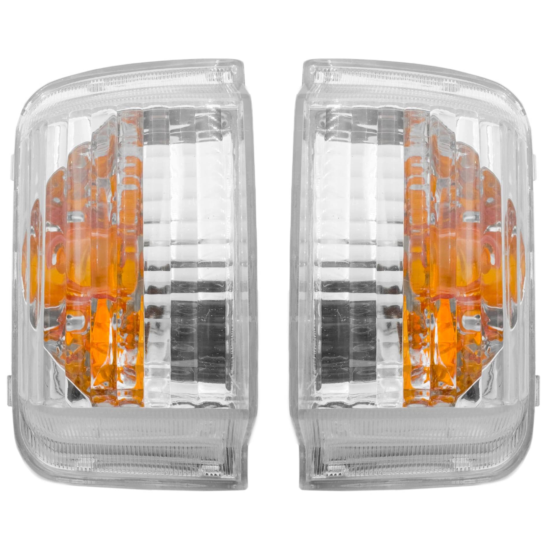 NIMOVA Blinkerleuchte für Außenspiegel links und rechts, Orange, für Peugeot Boxer Fiat Ducato Citroen Relay ab 2006 | OEM 6325H0, 6325H1, 71748252, 6325.H3, 71748253 (Paar) von NIMOVA