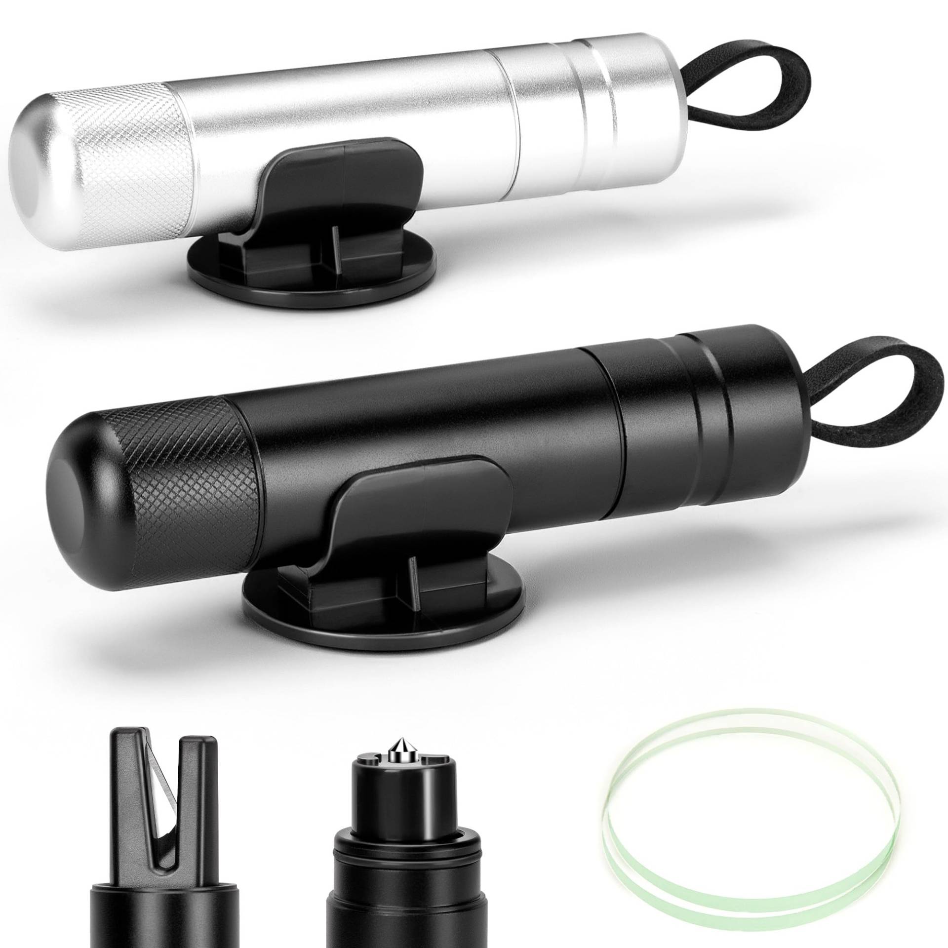 NINEMAX 2 in 1 Protector Sicherheitshammer Gurtschneider mit Fester Bügel 2pcs Fensterbreche und Gurtschneider Hammer mit Test Glas Für Auto und Busse NINEMAX 2 in 1 Protector Sicherheitshammer Gurtschneider mit Fester Bügel 2pcs Fensterbreche und Gurtschneider Hammer mit Test Glas Für Auto und Busse von NINEMAX