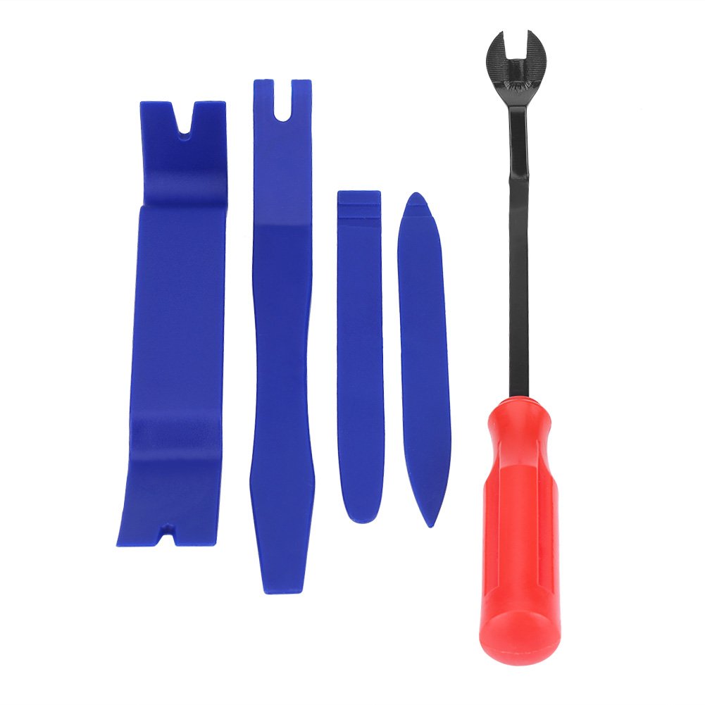 5 Pcs Auto Trim Entfernungswerkzeugkit, Radioentfernungswerkzeuge, Entfernen des Werkzeugwerkzeugs für Türplatten, Armaturenbrett, Funkplatte, Instrumententafel 5 Pcs Auto Trim Entfernungswerkzeugkit, Radioentfernungswerkzeuge, Entfernen des Werkzeugwerkzeugs für Türplatten, Armaturenbrett, Funkplatte, Instrumententafel von NINESHE