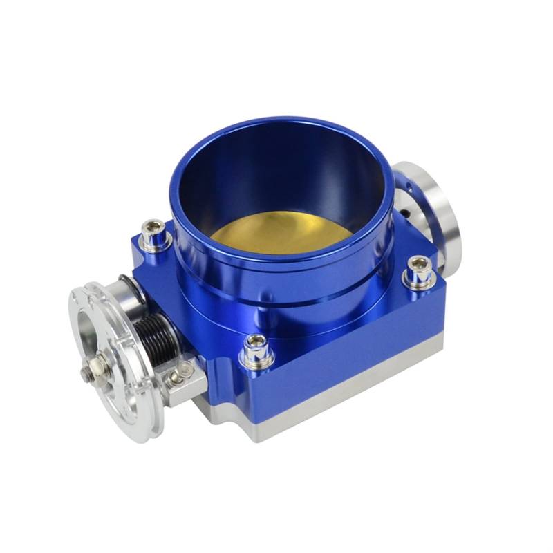 Leistungssteigerung des 70-mm-Drosselklappengehäuses – Ansaugkrümmer aus Billet-Aluminium for verbesserte Motorreaktion(Blu) von NINHFTDROU