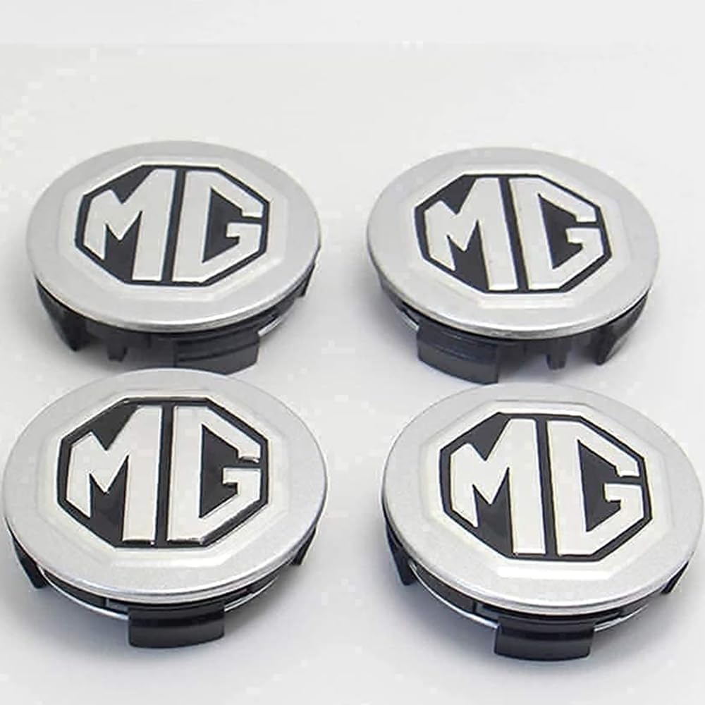 4 Stück Radnabenkappen für MG MG4 2022-2023 56MM,Radnabendeckel Radnabenabdeckung Nabenkappen Felgendeckel Felgenkappen Nabenkappen von NINIS