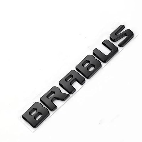 Auto Abzeichen Aufkleber Logo für Smart Brabus, Autodekorationsaufkleber Logo Aufkleber Schutzaufkleber,B von NINIS