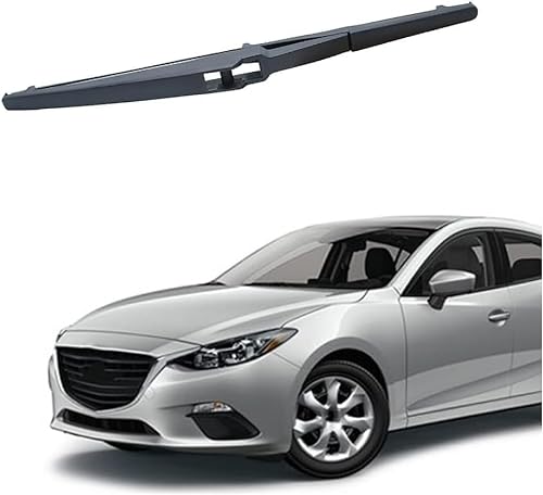 Auto Heckscheibenwischer für Mazda 3 bm 2013-2018, Heckscheiben Wischer Gummi Reinigungsfenster Ersatzteile,A von NINQ