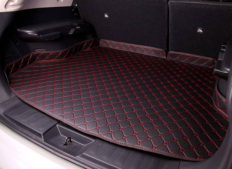 Auto Kofferraummatten für BMW 5 Series G30 G31 G38 520I 525I 528I 530I 535I 540I 550I 520D 530D, Leder rutschfest Kofferraumwanne Wasserdicht Kofferraum Schutzmatte Kratzfest Zubehör von NINQ