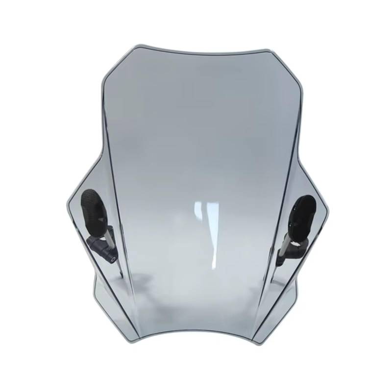 Kompatibel Mit Für R Nine T Für R Nine T Pure Für Scrambler Für Urban G/S Windschutzscheiben-Windschutzscheibenabdeckungen Bildschirm Rauchlinse Motorräder Deflektor Motorrad Luftabweiser(Light Grey) von NIONGYN