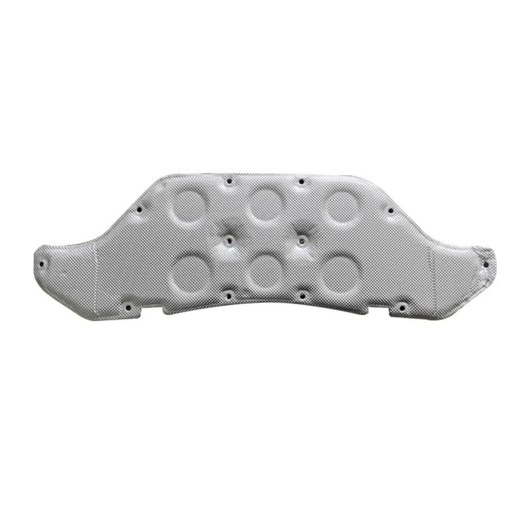 NIONGYN Kompatibel Mit Benz Für GLA X157 2020 2021 2022 Auto-Frontmotor-Isolierbaumwolle, Schall-/Wärmedämmmatte, Abdeckung Aus Schaumstoff, Motorhaube Motorisolierungswatte(Silver) von NIONGYN