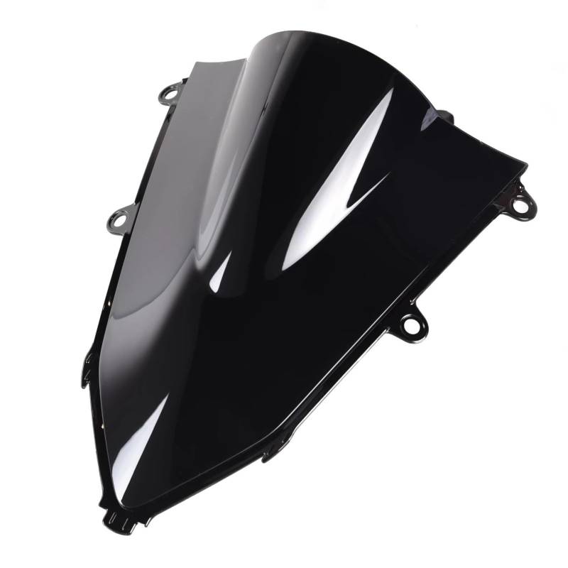 NIONGYN Kompatibel Mit CBR650R Für CBR400R Für CBR500R 2019 2020 2021 2023 2024 Motorrad-Windschutzscheibenverkleidung Windschutzscheibe Motorrad Luftabweiser(Black) von NIONGYN