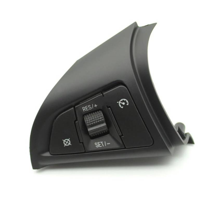 NIONGYN Kompatibel Mit Chevrolet Für Cruze 2009 2010 2011 2012 2013 2014 Auto-Multifunktions-Lenkradtaste Auto-Links-Tempomatschalter Autoinnenraum von NIONGYN
