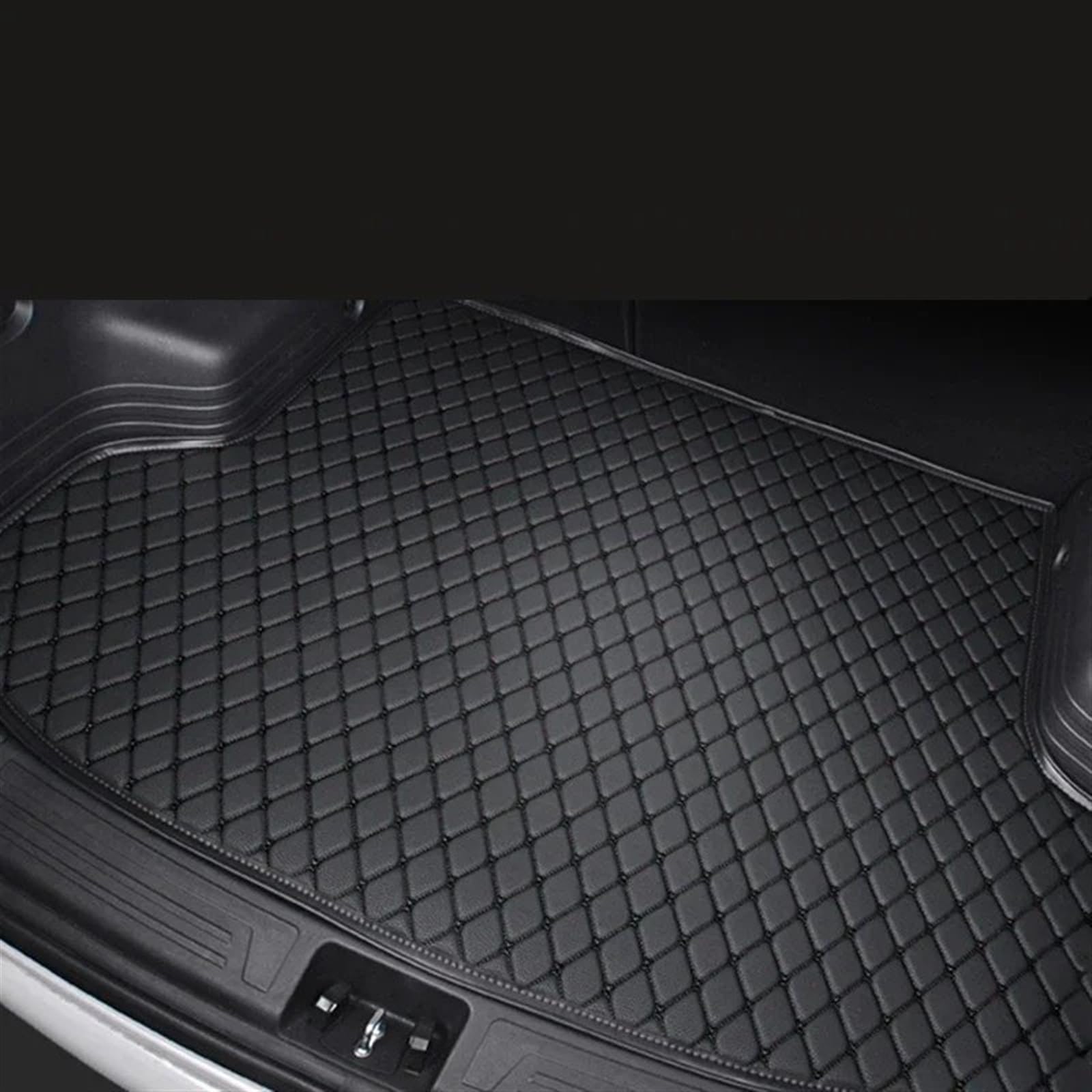 NIONGYN Kompatibel Mit Ford Für Edge 2021 2020 2019 2018 2017 2016 2015 5-Sitzer Kofferraummatten Fahrzeuge Liner Teppich Auto-Innenausstattung Kofferraum schutzmatte(Black) von NIONGYN