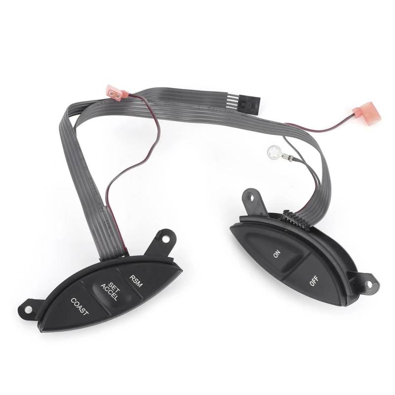 NIONGYN Kompatibel Mit Ford Für Explorer Für Ranger F87A-9D809-BA Auto-Tempomat-Tastenschalter Auto-Multifunktions-Lenkradtastenbaugruppe Autoinnenraum von NIONGYN