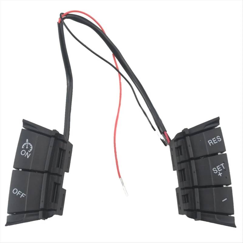 NIONGYN Kompatibel Mit Ford Für Focus Mk2 2005 2006 2007 2008 2009 2010 2011 Autoschalter Tempomatschalter Lenkradschalter Knopfteile Autoinnenraum von NIONGYN