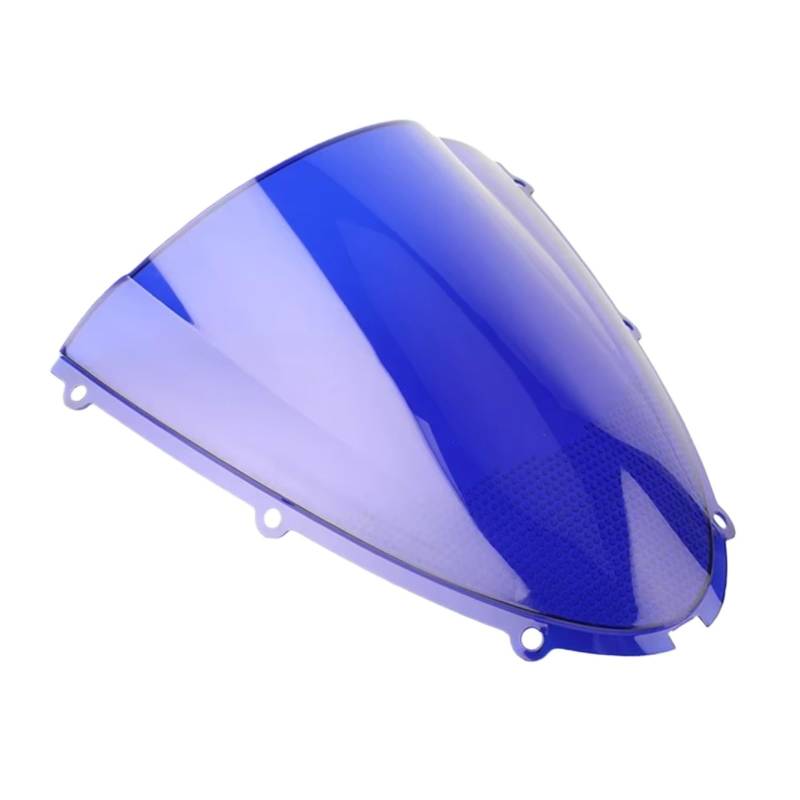 NIONGYN Kompatibel Mit Für Ninja Für ZX-6R Für Zx6r 636 2005 2006 2007 2008 Motorradzubehör Windschutzscheibe Windschutzscheibe Deflektorschutz Motorrad Luftabweiser(Blue) von NIONGYN
