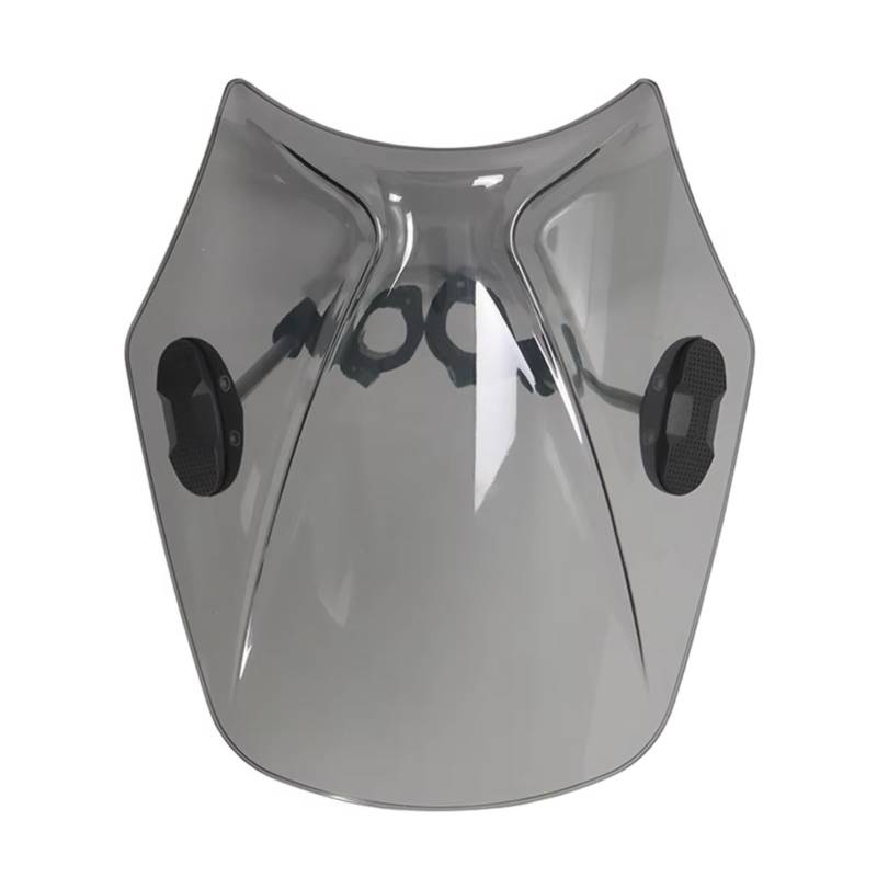 NIONGYN Kompatibel Mit Für Vulcan S 2015-2024 Für Vulcan S Für Cafe Für Vulcan S Special Edition 2017-2020 Motorradzubehör Windschutzscheibenhalterung Motorrad Luftabweiser(Light Grey) von NIONGYN