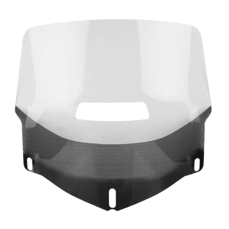 NIONGYN Kompatibel Mit Goldwing GL1800 2001 2002 2003 2004 2005 2006 2007 2008 2009 2010 2011 2012 2013 2014 2015 2016 2017 Motorrad-Windschutzscheibe Motorrad Luftabweiser(Transparent) von NIONGYN