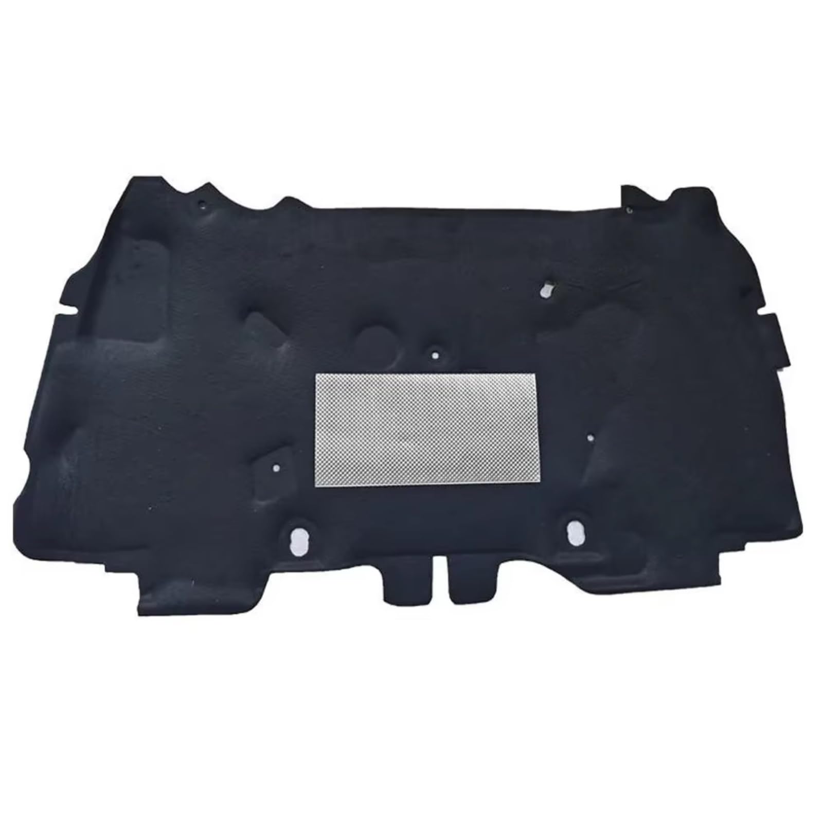 NIONGYN Kompatibel Mit Jeep Für Wrangler JK 2007 2008 2009 2010 2011 2012 2013 2014 2015 2016 2017 2018 Autohauben-Isolierpad Motorgeräusch-Teppich Motorisolierungswatte(Size 2) von NIONGYN