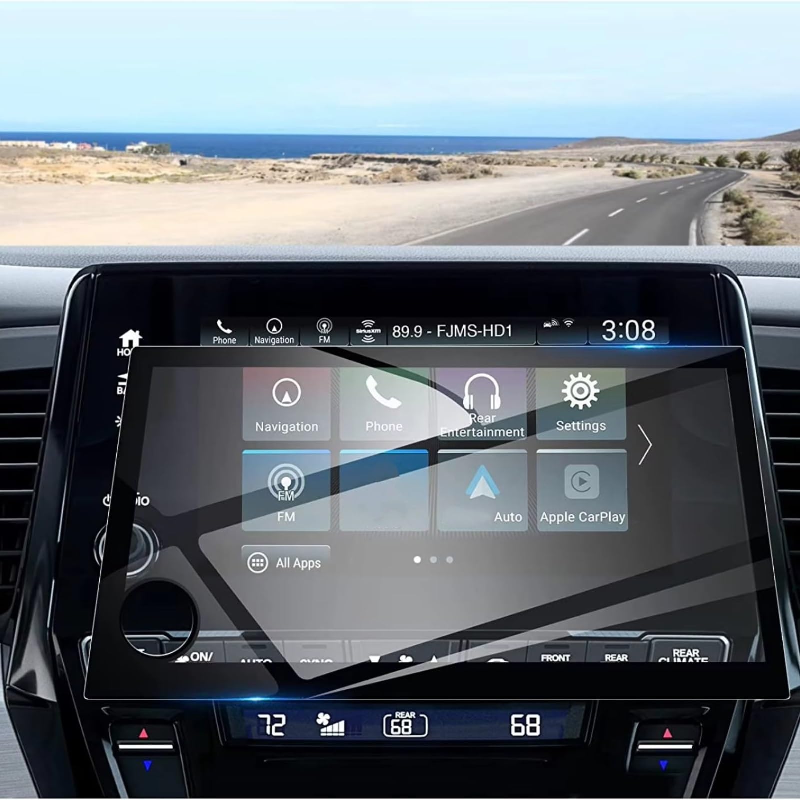 NIONGYN Kompatibel Mit Odyssey EX EX-L 2022 2023 Auto 8 Zoll Auto Infotainment GPS Navigation Innenzubehör Displayschutzfolie Aus Gehärtetem Glas Türscharnier-Stoppgurt NIONGYN Kompatibel Mit Odyssey EX EX-L 2022 2023 Auto 8 Zoll Auto Infotainment GPS Navigation Innenzubehör Displayschutzfolie Aus Gehärtetem Glas Türscharnier-Stoppgurt von NIONGYN