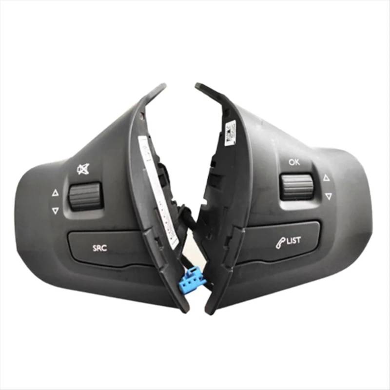 NIONGYN Kompatibel Mit Peugeot Für 208 2008 308S 98084115ZD Auto-Multifunktions-Lenkrad-Kombinationssteuerschalter Auto-Tempomat-Taste Autoinnenraum von NIONGYN