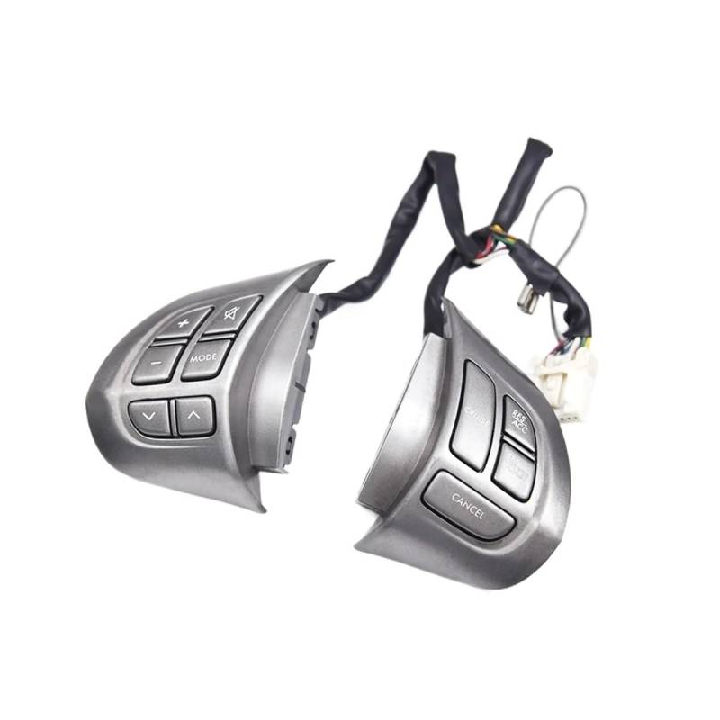 NIONGYN Kompatibel Mit Subaru Für Outback Für Legacy 2008 2009 Auto-Audio-Tempomat-Satellitenschalter Auto-Lenkradtaste Automontage Autoinnenraum von NIONGYN