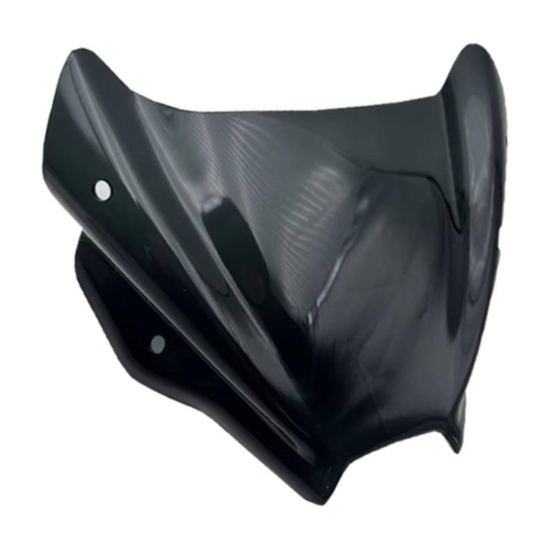 NIONGYN Kompatibel Mit Suzuki Für GSX-8S GSX8S 2023 2024 Motorradzubehör Racing Für Sport Windschutzscheibe Windschutzscheibe Windabweiser Bildschirmverkleidung Motorrad Luftabweiser(Black) von NIONGYN