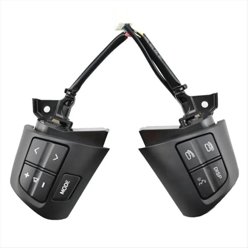NIONGYN Kompatibel Mit Toyota Für Corolla 2010 2011 2012 2013 8425002230 Auto-Multifunktions-Lenkradtaste Auto-Tempomat-Tastenschalter Autoinnenraum von NIONGYN