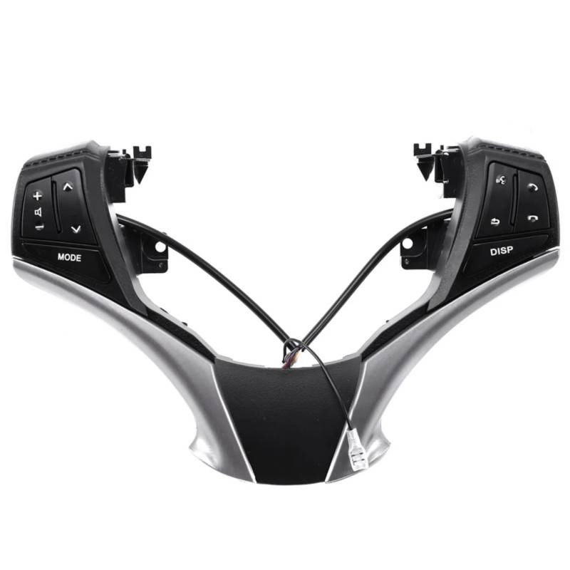 NIONGYN Kompatibel Mit Toyota Für Yaris 2013 2014 2015 2016 84250-0D120 Multifunktions-Lenkrad-Audio-Steuerschalter Tempomat-Taste Autoinnenraum von NIONGYN