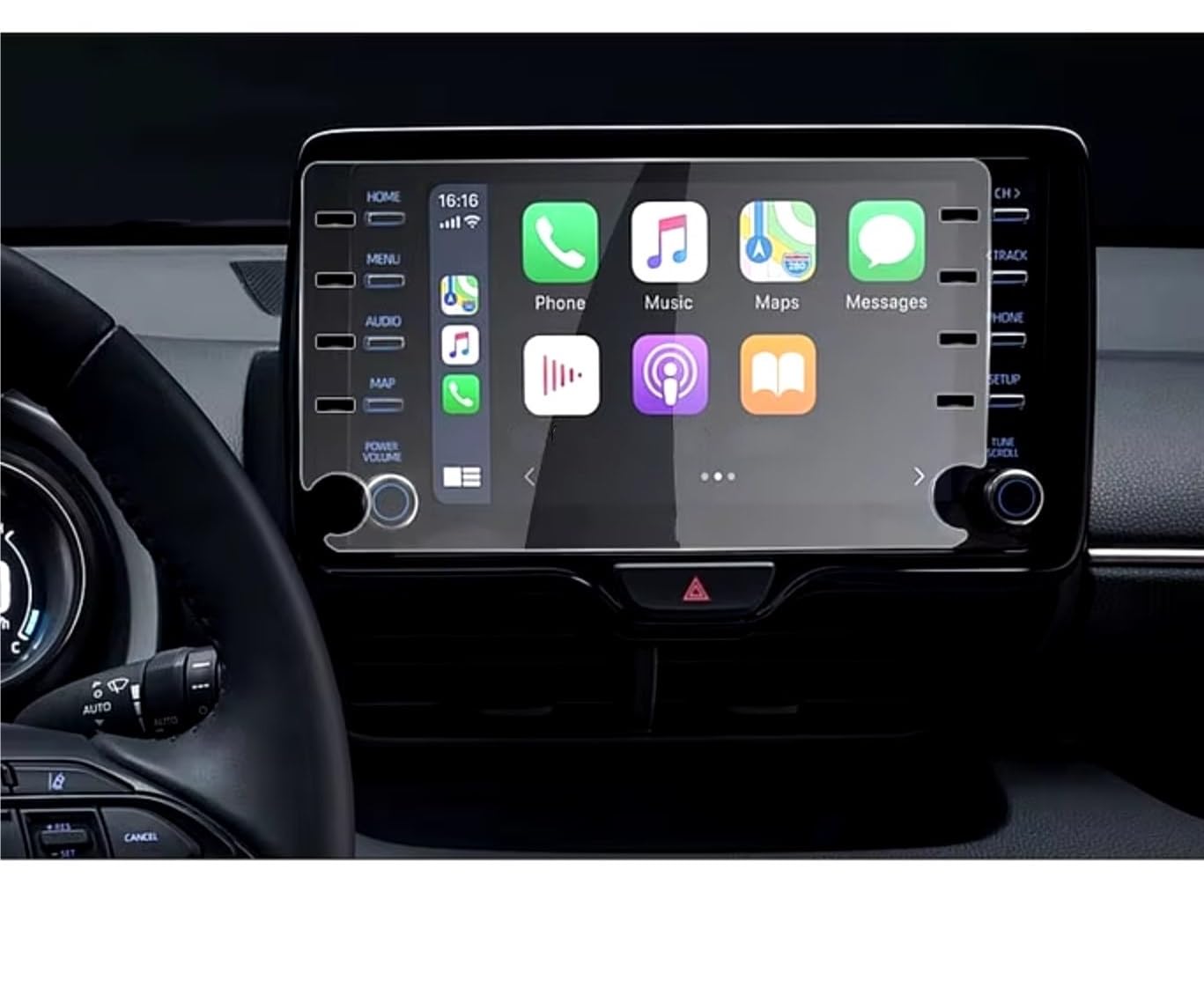 NIONGYN Kompatibel Mit Toyota Für Yaris Für Cross 2020, Auto-Navigation, Gehärtetes Glas, Displayschutzfolie, Auto-Zubehör Türscharnier-Stoppgurt NIONGYN Kompatibel Mit Toyota Für Yaris Für Cross 2020, Auto-Navigation, Gehärtetes Glas, Displayschutzfolie, Auto-Zubehör Türscharnier-Stoppgurt von NIONGYN