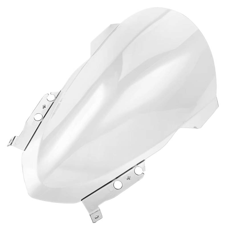 NIONGYN Kompatibel Mit Triumph Für Daytona 660 2024 Motorrad-Windschutzscheibe Windschutz Windabweiser Zubehör Motorrad Luftabweiser(Clear) von NIONGYN