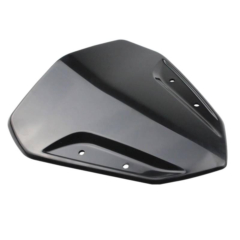 NIONGYN Kompatibel Mit Yamaha Für NVX 155 Motorrad-Frontscheibe Windschutzscheiben Windabweiser Visier Zubehör Motorrad Luftabweiser(Black) von NIONGYN