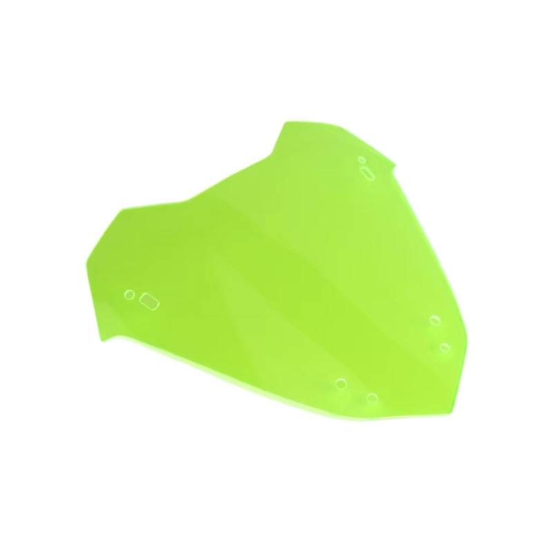 NIONGYN Kompatibel Mit Yamaha Für X-MAX 300 2023 2024 Motorrad-Sportvisier Windschutzscheibe Windschutz Windabweiser Motorrad Luftabweiser(Fluorescent Green) von NIONGYN