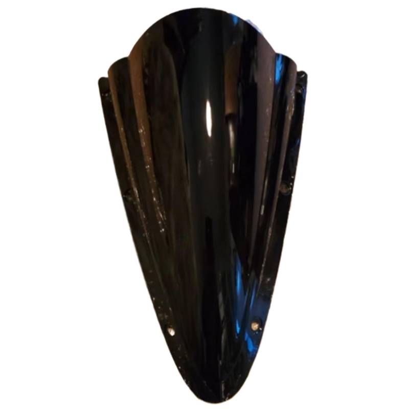 NIONGYN Kompatibel Mit Yamaha Für YZF R125 2008 2009 2010 2011 2012 2012 2014 2013 2015 2016 2017 2018 Motorrad-Windschutzscheibe Windschutzscheibe Windabweiser Motorrad Luftabweiser(Black) von NIONGYN