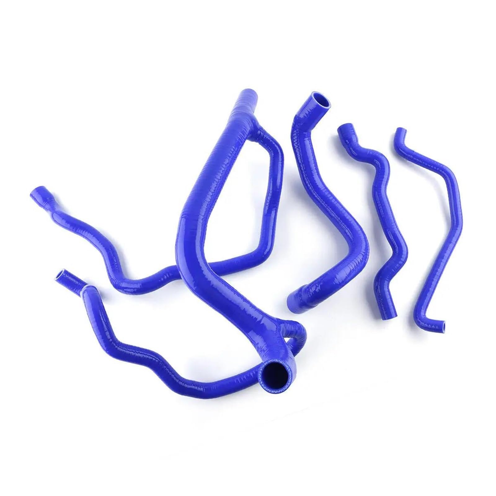 NIONGYN Motoren Kühlerschlauch Kompatibel Mit Clio 172/182 RS Für Cup Für Trophy 2.0 F4R 1998 1999 2000 2001 2002 2003 2004 2005 Silikon-Kühlmittelschlauch-Set(Blue) von NIONGYN