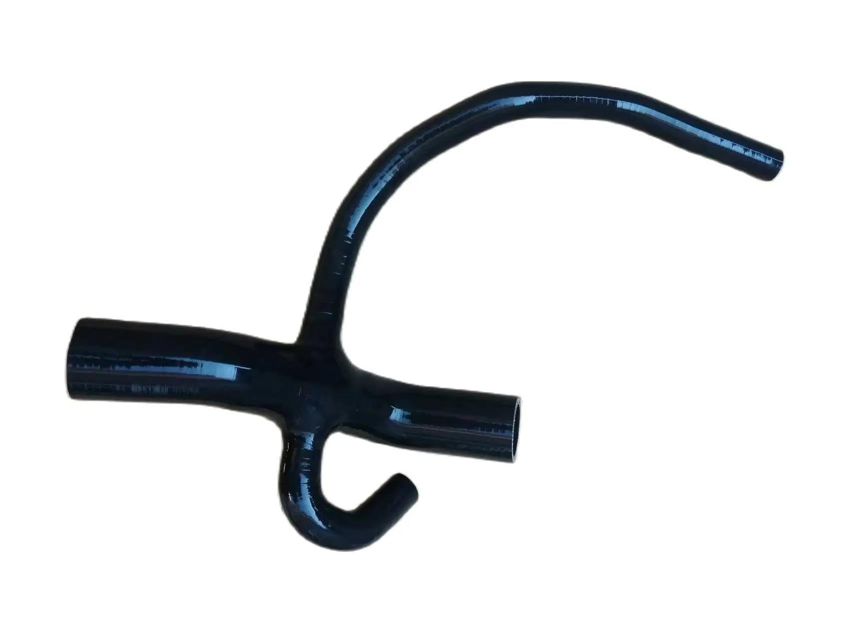 NIONGYN Motoren Kühlerschlauch Kompatibel Mit Ford Für Escape 2.0L 4 Zyl 2001 2002 2003 2004 Silikon Kühler Kühlmittel Wasser Schlauch Auto Zubehör YF0915185H YL8Z8286AE(Black) von NIONGYN