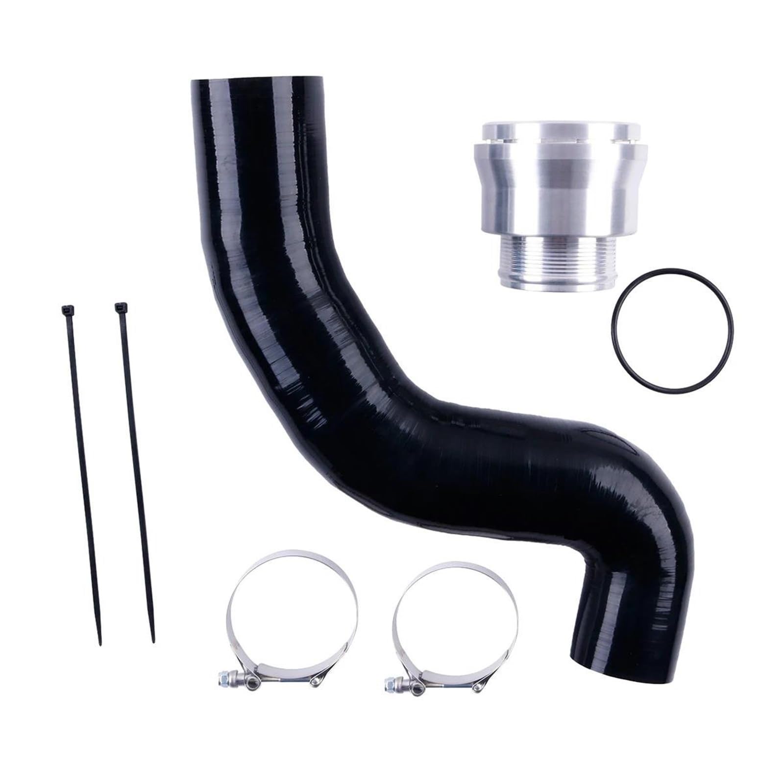 NIONGYN Motoren Kühlerschlauch Kompatibel Mit Ford Für F250 F350 F450 2017 2018 2019 2020 2021 2022 6,7 L Power Stroke Silikon-Ladeluftkühlerrohr Rohr Kühlerschlauch Upgrade Kit NIONGYN Motoren Kühlerschlauch Kompatibel Mit Ford Für F250 F350 F450 2017 2018 2019 2020 2021 2022 6,7 L Power Stroke Silikon-Ladeluftkühlerrohr Rohr Kühlerschlauch Upgrade Kit von NIONGYN