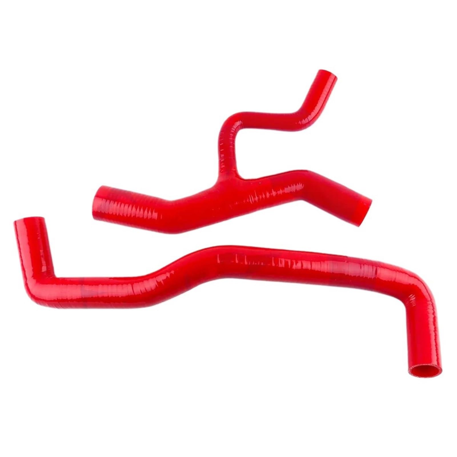 NIONGYN Motoren Kühlerschlauch Kompatibel Mit Ford Für Mustang GT 289CI 4.6L V8 SN-95 1996–2000 2001 2002 2003 2004, Auto-Silikon-Kühlmittelrohr, Schlauch-Set, Autoteile(Red) von NIONGYN