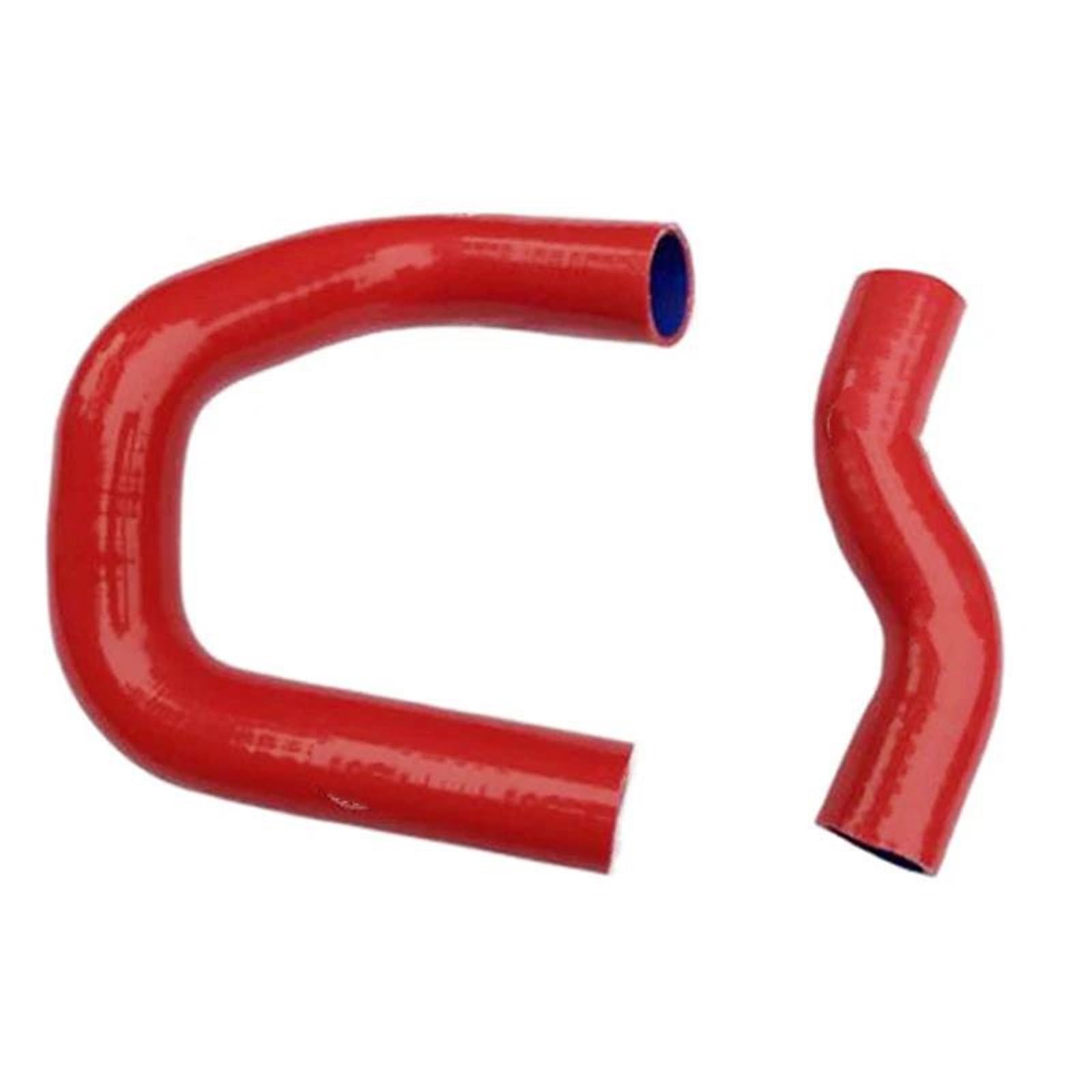 NIONGYN Motoren Kühlerschlauch Kompatibel Mit Nissan Für Datsun 510 KA24-DE 1968 1969 1970 1971 1972 1973. Silikon-Kühlerschlauch-Set, Kühler-Kühlmittel-Wasserschlauch(Red) von NIONGYN