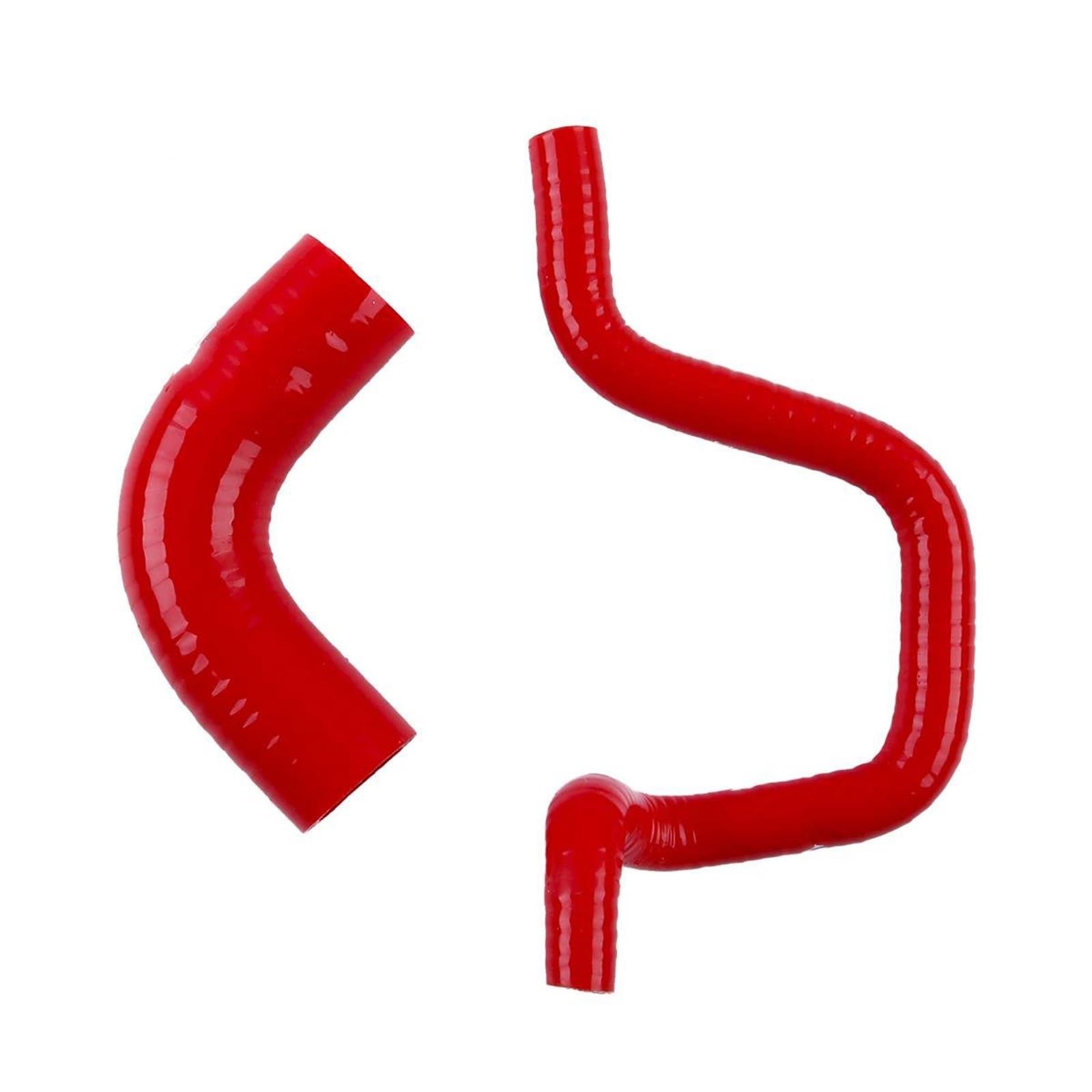 NIONGYN Motoren Kühlerschlauch Kompatibel Mit Opel Für Astra VXR GSI Z20LET Z20LEH, Auto-Silikon-Kurbelgehäuse-Entlüftungsschlauch-Set, Wassertank, Kühlerschlauch, Autoteile(Red) von NIONGYN