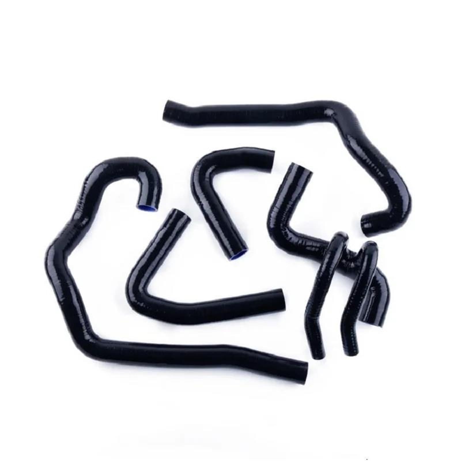 NIONGYN Motoren Kühlerschlauch Kompatibel Mit Peugeot 106 GT1 16V, Ersatz-Kühler-Silikon-Wasserschlauch, Kühler-Kühlmittel-Wasserschlauch, Autozubehör(Black) von NIONGYN