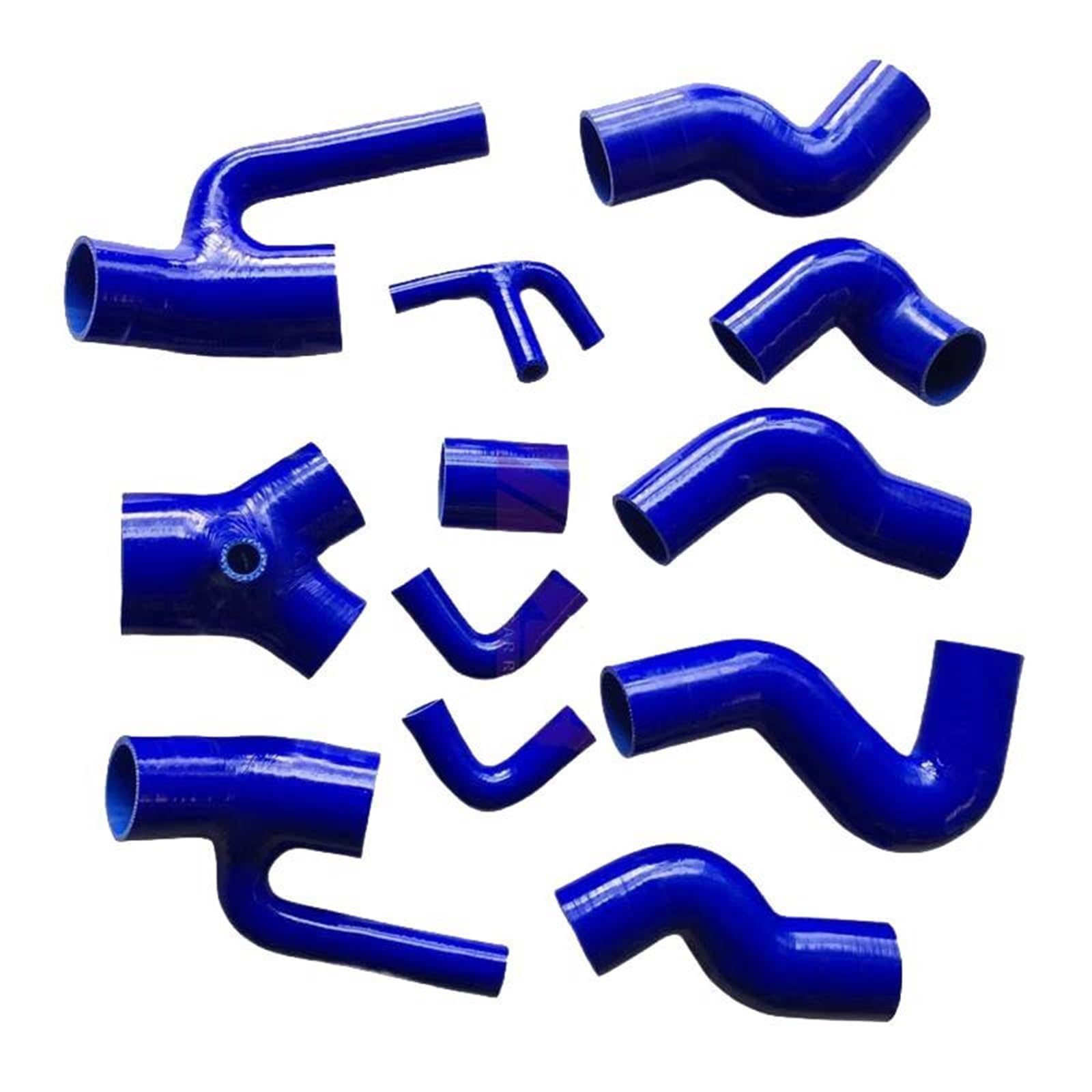NIONGYN Motoren Kühlerschlauch Kompatibel Mit S4 RS4 Für A6 B5 C5 2,7 L Für Bi-Turbo 1997 1998 1999 2000 2001, Silikon-Boost-Rohrleitungsschlauch-Set, Kühlerschlauch, Kühlmittel-Wasserschlauch(Blue) NIONGYN Motoren Kühlerschlauch Kompatibel Mit S4 RS4 Für A6 B5 C5 2,7 L Für Bi-Turbo 1997 1998 1999 2000 2001, Silikon-Boost-Rohrleitungsschlauch-Set, Kühlerschlauch, Kühlmittel-Wasserschlauch(Blue) von NIONGYN