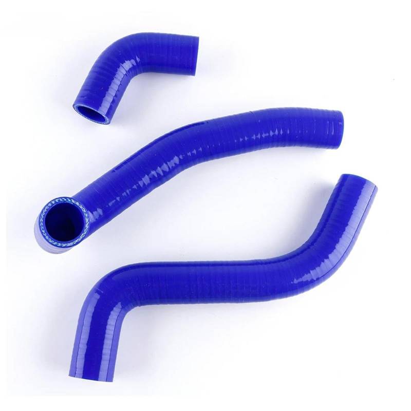 NIONGYN Motoren Kühlerschlauch Kompatibel Mit Toyota Für Yaris Für Vitz Für Echo Für Will 1.3L 1.5L 2002 2003 2004 2005 1999 2000 2001 Silikon-Kühlmittel-Kühlerschlauch-Set Autoteile(Blue) von NIONGYN