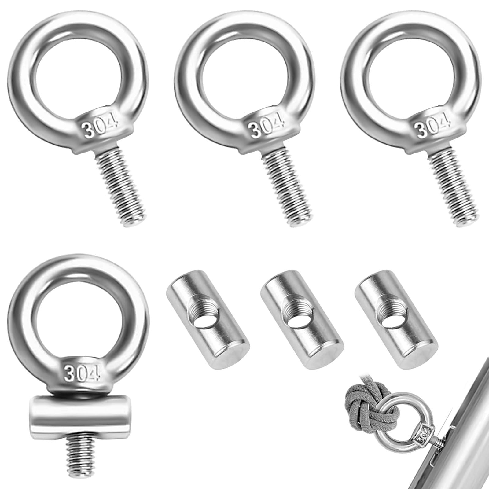 NISENTIA 4 Stück Kederstopper, 8-10mm Stopper für Kederschiene Keder Kederleisten Stopper Edelstahl Kederstopper 8mm Zubehör Markisenschienenstopper für Caravan Wohnmobil Campervan Boot Wohnwagen NISENTIA 4 Stück Kederstopper, 8-10mm Stopper für Kederschiene Keder Kederleisten Stopper Edelstahl Kederstopper 8mm Zubehör Markisenschienenstopper für Caravan Wohnmobil Campervan Boot Wohnwagen von NISENTIA