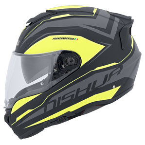 Nishua NTX-4 Integralhelm Matt Schwarz Neon Gelb von Nishua