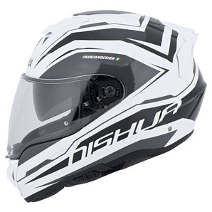 Nishua NTX-4 Integralhelm Weiss Grau Schwarz von Nishua