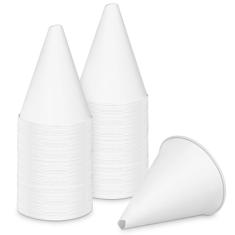 NISHZHU 50 Stück Papiertrichter für Motoröl, 6 Unzen, Motoröltrichter, Papierkegeltrichter für Benzin, oder Küchenabfüllflaschen NISHZHU 50 Stück Papiertrichter für Motoröl, 6 Unzen, Motoröltrichter, Papierkegeltrichter für Benzin, oder Küchenabfüllflaschen von NISHZHU
